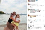 妻子带女儿逛杭州!塞尔吉尼奥评论:一半巴西人,一半中国人