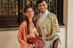 佩德里晒苏州之行照片:体验汉服、踢蹴鞠、参观苏州园林